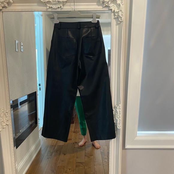 Frankie Shop Faux Leather Culottes - Picture 3 of 3